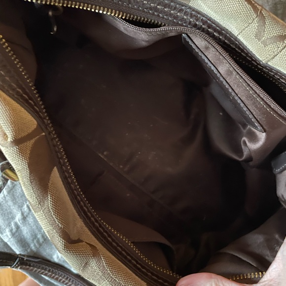 Vintage Coach Monogram Handbag - Picture 5 of 6